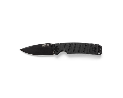 Нож  5.11 RYKER DP KNIFE FULL BLACK