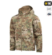 M-TAC КУРТКА SOFT SHELL С ПОДСТЕЖКОЙ MULTICAM 