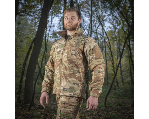 M-TAC КУРТКА SOFT SHELL С ПОДСТЕЖКОЙ MULTICAM 