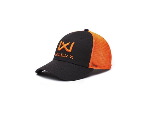 Бейсболка TRUCKER CAP Dark Grey / Signal Orange – Wiley X