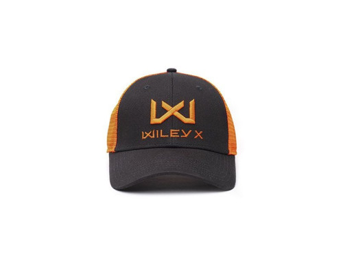 Бейсболка TRUCKER CAP Dark Grey / Signal Orange – Wiley X