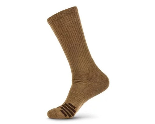 Носки тактические 5.11 Tactical  Duty Ready Plus OTC Socks (3 пары) — US Dark Coyote