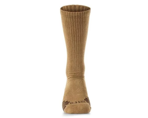 Носки тактические 5.11 Tactical  Duty Ready Plus OTC Socks (3 пары) — US Dark Coyote