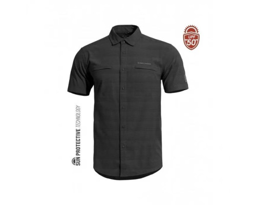 Рубашка Pentagon Ripple Shirt — Black