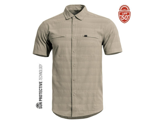 Рубашка Pentagon Ripple Shirt — Khaki