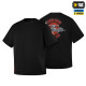 M-Tac футболка Train Hard Oversized Cotton Hard — Black