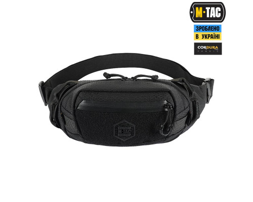 M-TAC СУМКА WAIST BAG ELITE HEX BLACK