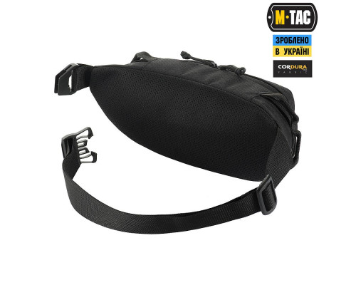 M-TAC СУМКА WAIST BAG ELITE HEX BLACK