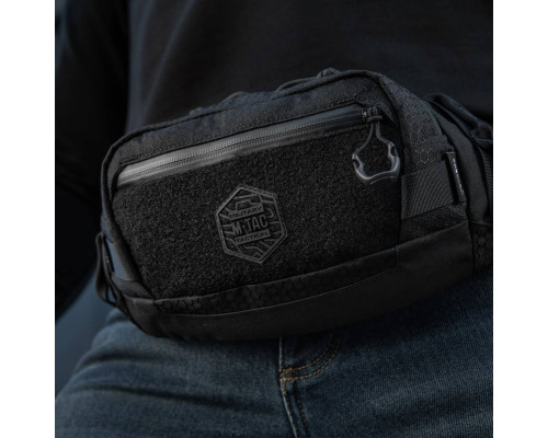 M-TAC СУМКА WAIST BAG ELITE HEX BLACK