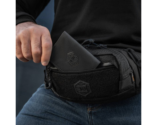 M-TAC СУМКА WAIST BAG ELITE HEX BLACK