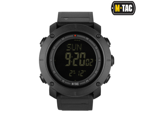 M-TAC ЧАСЫ ТАКТИЧЕСКИЕ С КОМПАСОМ 2095 BLACK