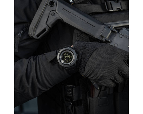 M-TAC ЧАСЫ ТАКТИЧЕСКИЕ С КОМПАСОМ 2095 BLACK