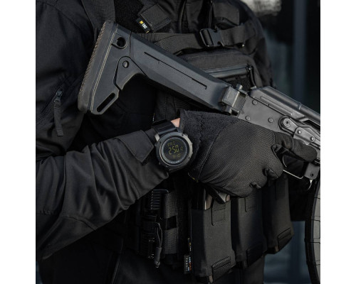 M-TAC ЧАСЫ ТАКТИЧЕСКИЕ С КОМПАСОМ 2095 BLACK