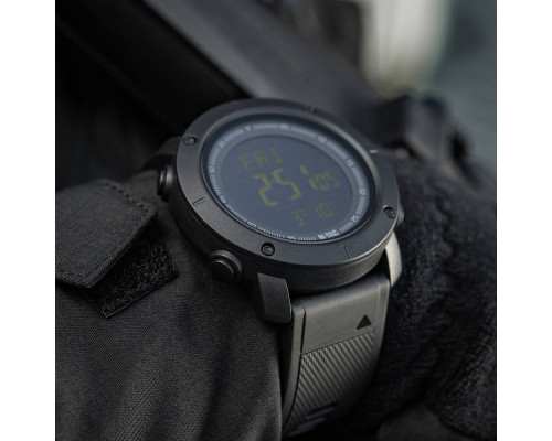M-TAC ЧАСЫ ТАКТИЧЕСКИЕ С КОМПАСОМ 2095 BLACK