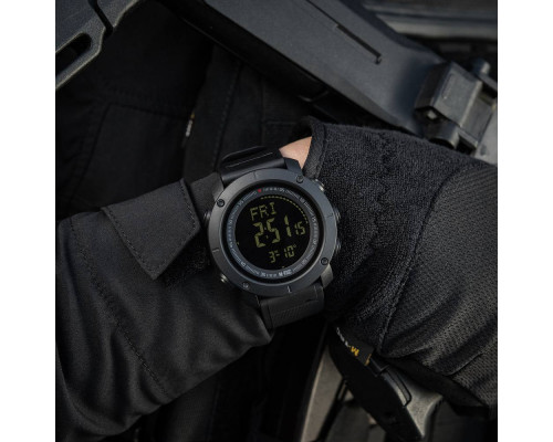 M-TAC ЧАСЫ ТАКТИЧЕСКИЕ С КОМПАСОМ 2095 BLACK