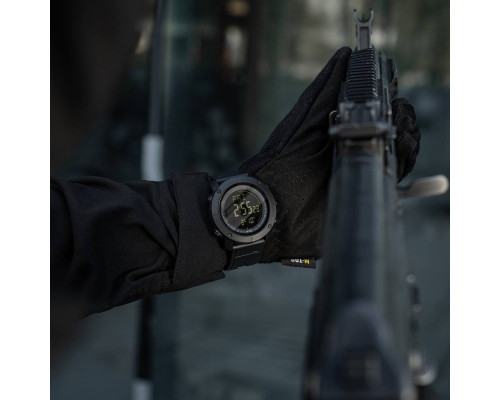 M-TAC ЧАСЫ ТАКТИЧЕСКИЕ С КОМПАСОМ 2095 BLACK