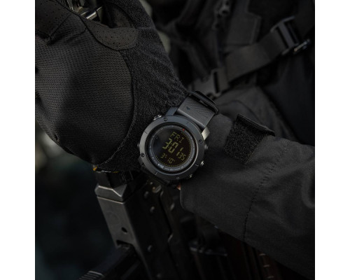 M-TAC ЧАСЫ ТАКТИЧЕСКИЕ С КОМПАСОМ 2095 BLACK