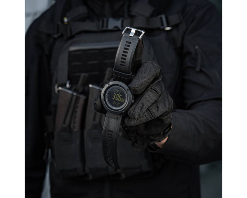 M-TAC ЧАСЫ ТАКТИЧЕСКИЕ С КОМПАСОМ 2095 BLACK