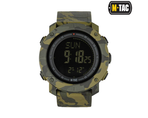 M-TAC ЧАСЫ ТАКТИЧЕСКИЕ С КОМПАСОМ 2095 CAMO
