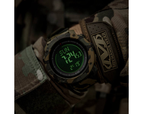 M-TAC ЧАСЫ ТАКТИЧЕСКИЕ С КОМПАСОМ 2095 CAMO