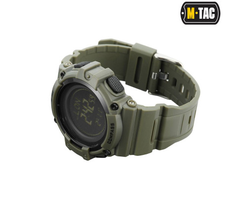 M-TAC ЧАСЫ ТАКТИЧЕСКИЕ С КОМПАСОМ 2233 ARMY GREEN
