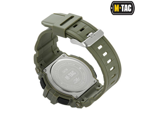 M-TAC ЧАСЫ ТАКТИЧЕСКИЕ С КОМПАСОМ 2233 ARMY GREEN