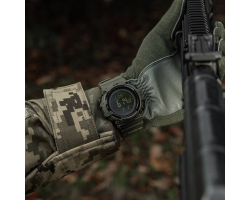 M-TAC ЧАСЫ ТАКТИЧЕСКИЕ С КОМПАСОМ 2233 ARMY GREEN