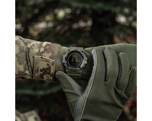 M-TAC ЧАСЫ ТАКТИЧЕСКИЕ С КОМПАСОМ 2233 ARMY GREEN