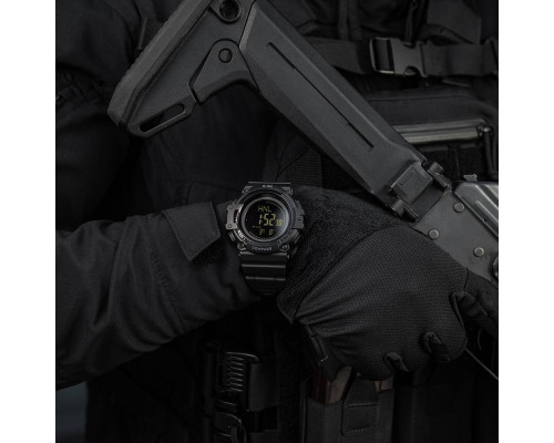 M-TAC ЧАСЫ ТАКТИЧЕСКИЕ С КОМПАСОМ 2233 BLACK