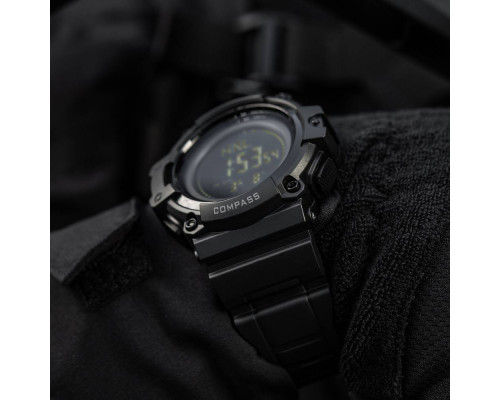 M-TAC ЧАСЫ ТАКТИЧЕСКИЕ С КОМПАСОМ 2233 BLACK