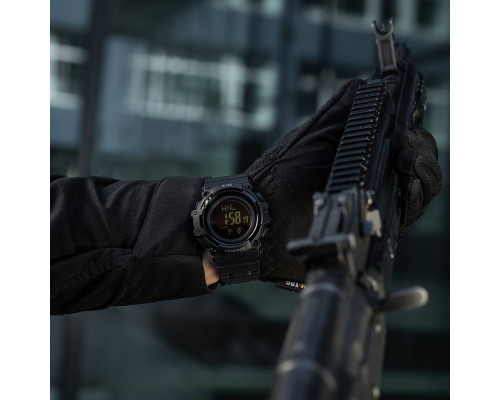 M-TAC ЧАСЫ ТАКТИЧЕСКИЕ С КОМПАСОМ 2233 BLACK