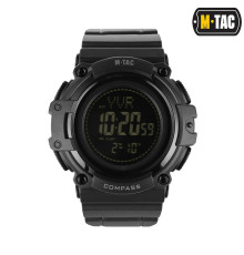 M-TAC ЧАСЫ ТАКТИЧЕСКИЕ С КОМПАСОМ 2233 BLACK