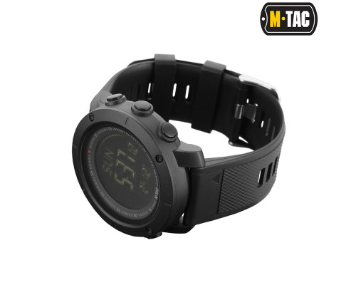 M-TAC ЧАСЫ ТАКТИЧЕСКИЕ С КОМПАСОМ 2095 BLACK