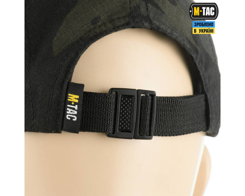 M-Tac бейсболка Five Panel Nyco Extreme — Multicam Black