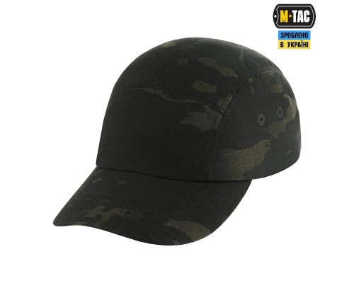 M-Tac бейсболка Five Panel Nyco Extreme — Multicam Black