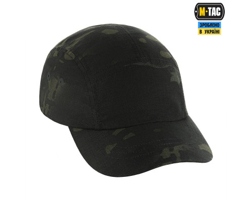 M-Tac бейсболка Five Panel Nyco Extreme — Multicam Black