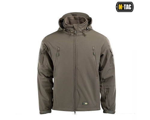 M-TAC КУРТКА SOFT SHELL С ПОДСТЕЖКОЙ OLIVE