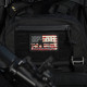 M-Tac нашивка AR-15 AMERICAN RIFLE (80х50 мм) — Black/GID