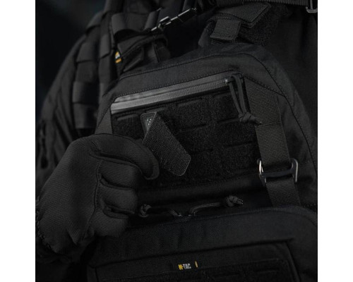 M-Tac нашивка AR-15 AMERICAN RIFLE (80х50 мм) — Black/GID