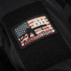 M-Tac нашивка AR-15 AMERICAN RIFLE (80х50 мм) — Black/GID