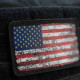M-Tac нашивка флаг США винтаж (80х50 мм) — Black/GID