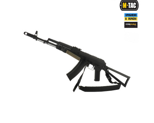 M-Tac ремень оружейный двухточечный — Black