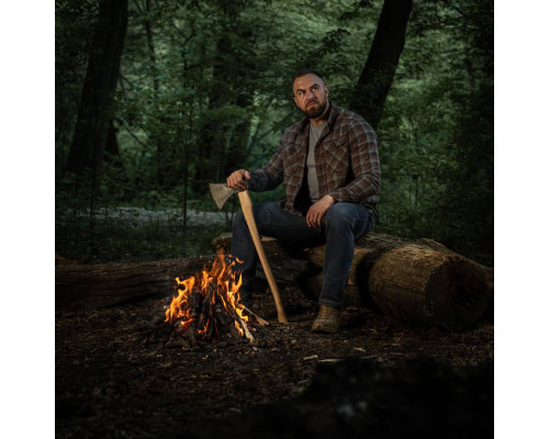 M-TAC РУБАШКА LUMBERJACK MERINO COLD WEATHER GREY/BROWN