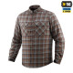 M-TAC РУБАШКА LUMBERJACK MERINO COLD WEATHER GREY/BROWN