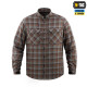 M-TAC РУБАШКА LUMBERJACK MERINO COLD WEATHER GREY/BROWN
