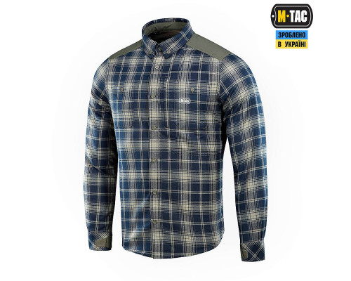 M-Tac рубашка тактическая Redneck Shirt — Olive/Navy Blue