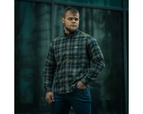 M-Tac рубашка тактическая Redneck Shirt — Olive/Navy Blue