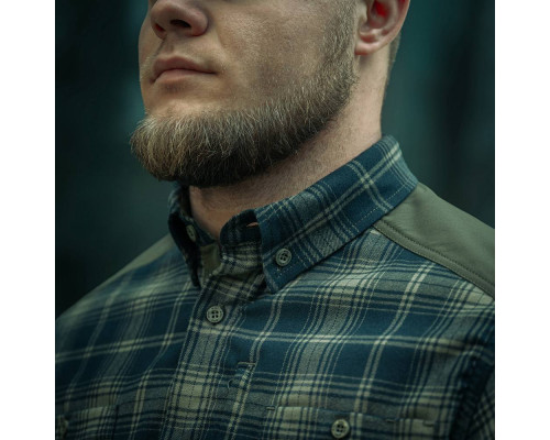 M-Tac рубашка тактическая Redneck Shirt — Olive/Navy Blue
