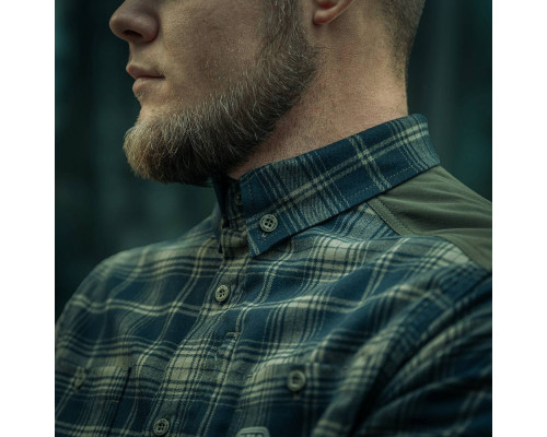 M-Tac рубашка тактическая Redneck Shirt — Olive/Navy Blue