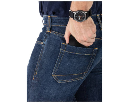 Мужские джинсы 5.11® Defender-Flex Jean (Slim Fit) — Basic Blue Wash